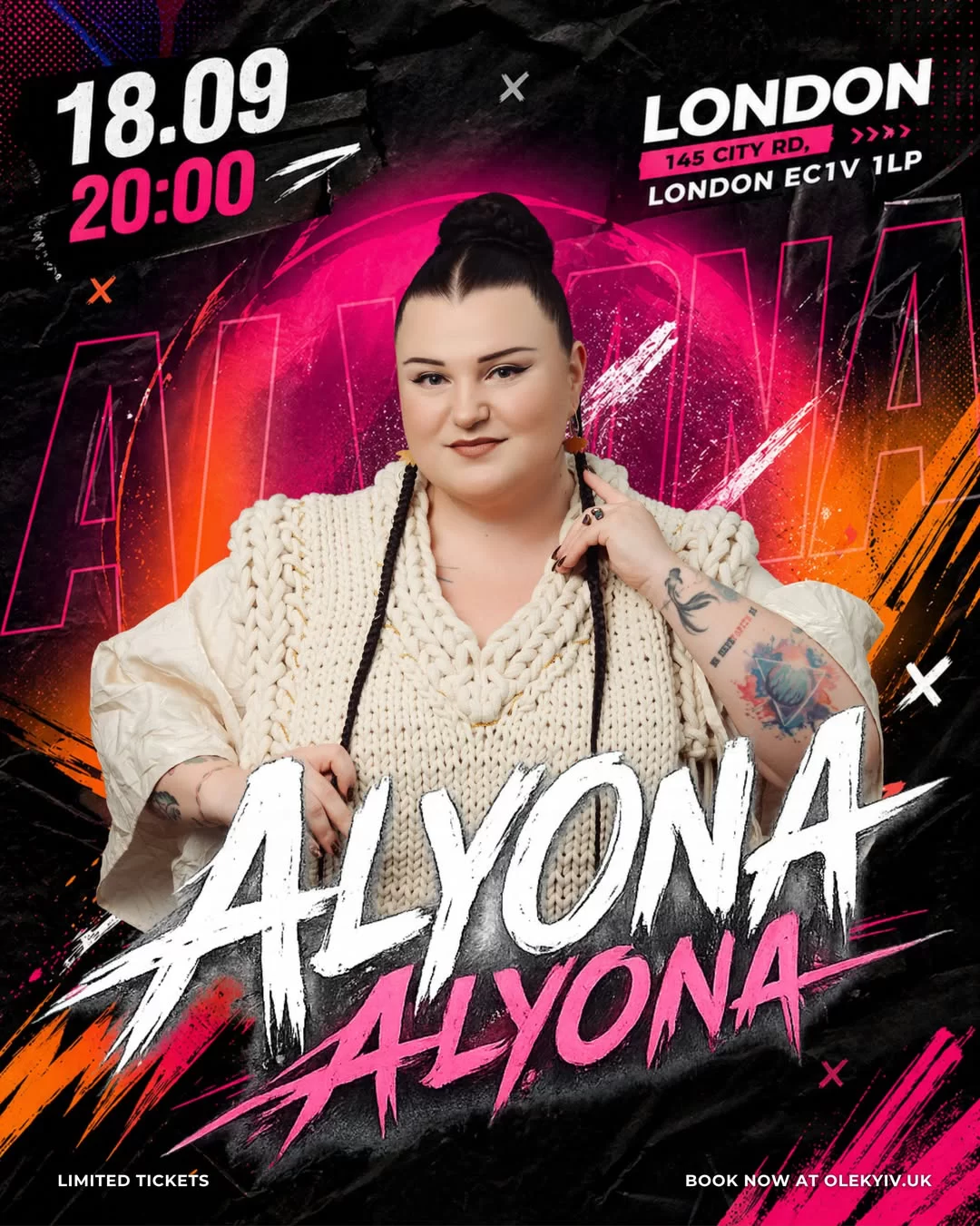 Афіша Alyona Alyona події наживо в Лондоні