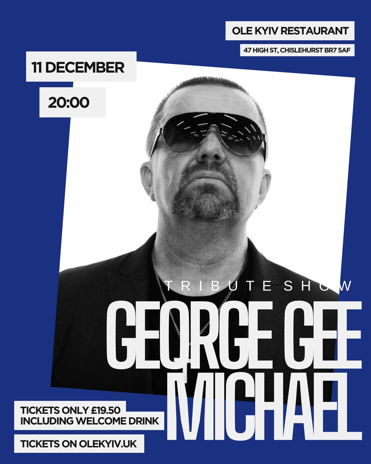 Афіша Триб’ют-шоу George Gee Michael події наживо в Лондоні